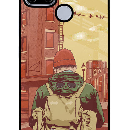 Adventurous Realme C12/Narzo 20 Glass Case