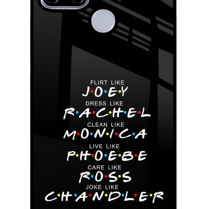 FRIENDS Character Realme C12/Narzo 20 Glass Case