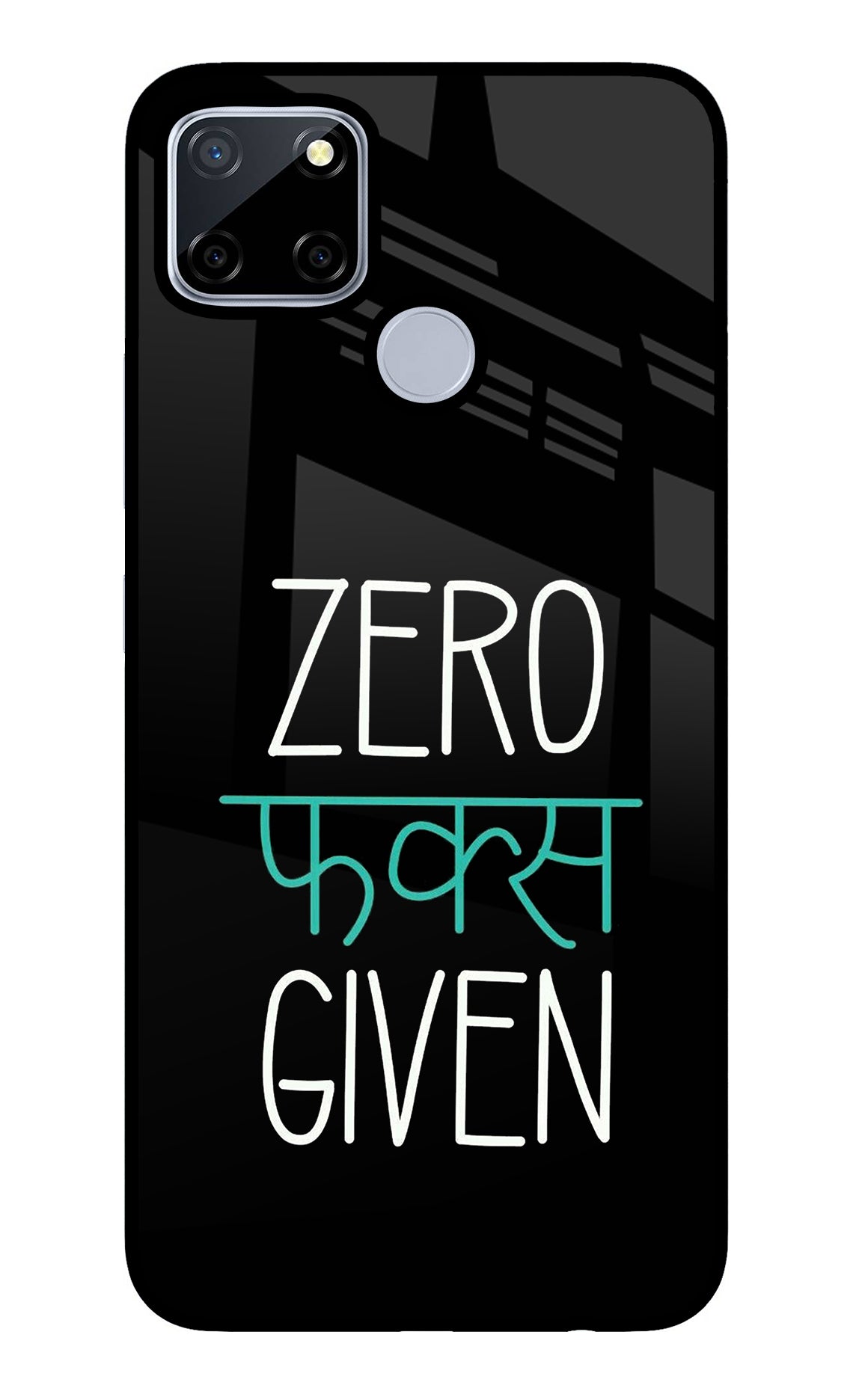 Zero Fucks Given Realme C12/Narzo 20 Back Cover