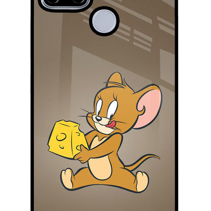 Jerry Realme C12/Narzo 20 Glass Case Back Cover by Casekaro
