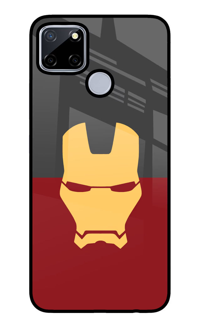 Ironman Realme C12/Narzo 20 Glass Case Back Cover by Casekaro