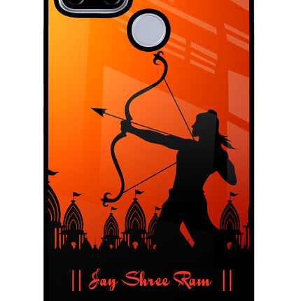 Lord Ram - 4 Realme C12/Narzo 20 Glass Case Back Cover by Casekaro