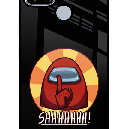 Among Us Shhh! Realme C12/Narzo 20 Glass Case