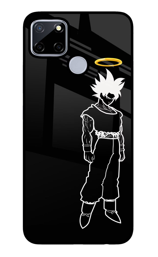 DBS Character Realme C12/Narzo 20 Glass Case Back Cover by Casekaro