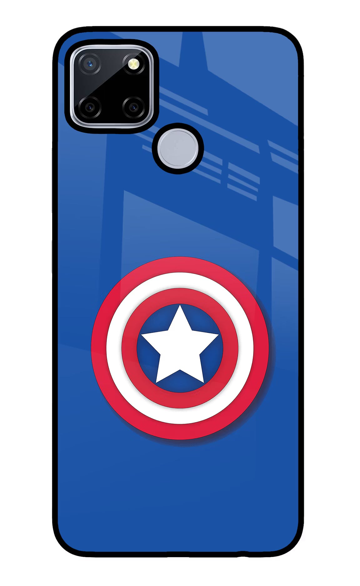Shield Realme C12/Narzo 20 Glass Case Back Cover by Casekaro