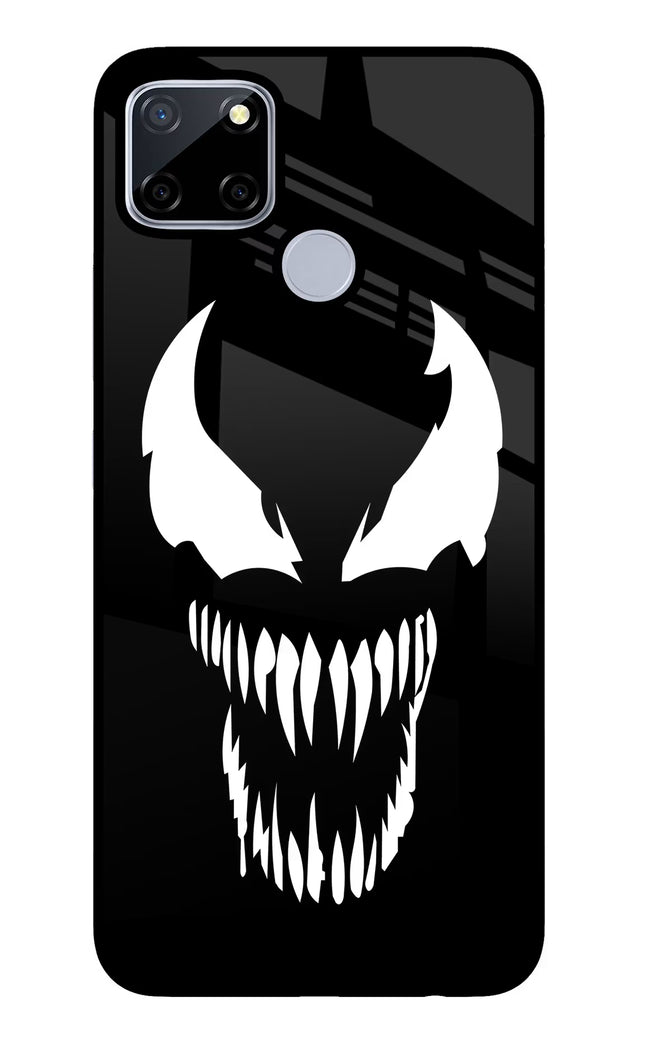Venom Realme C12/Narzo 20 Glass Case Back Cover by Casekaro
