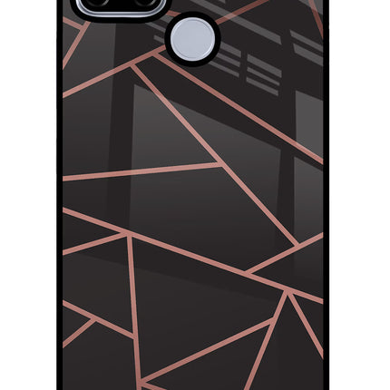Geometric Pattern Realme C12/Narzo 20 Glass Case