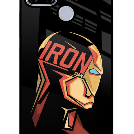 IronMan Realme C12/Narzo 20 Glass Case Back Cover by Casekaro