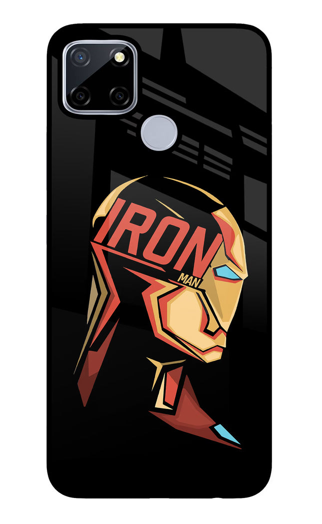 IronMan Realme C12/Narzo 20 Glass Case Back Cover by Casekaro