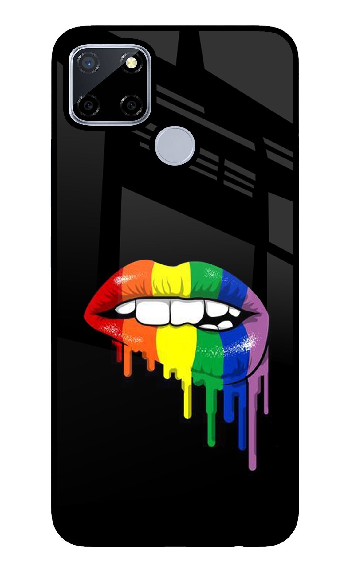 Lips Biting Realme C12/Narzo 20 Back Cover