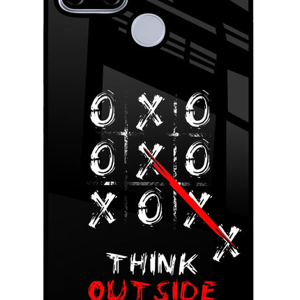 Think out of the BOX Realme C12/Narzo 20 Glass Case Back Cover by Casekaro