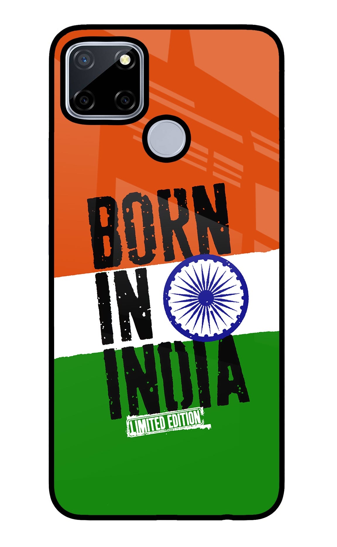 Born in India Realme C12/Narzo 20 Glass Case