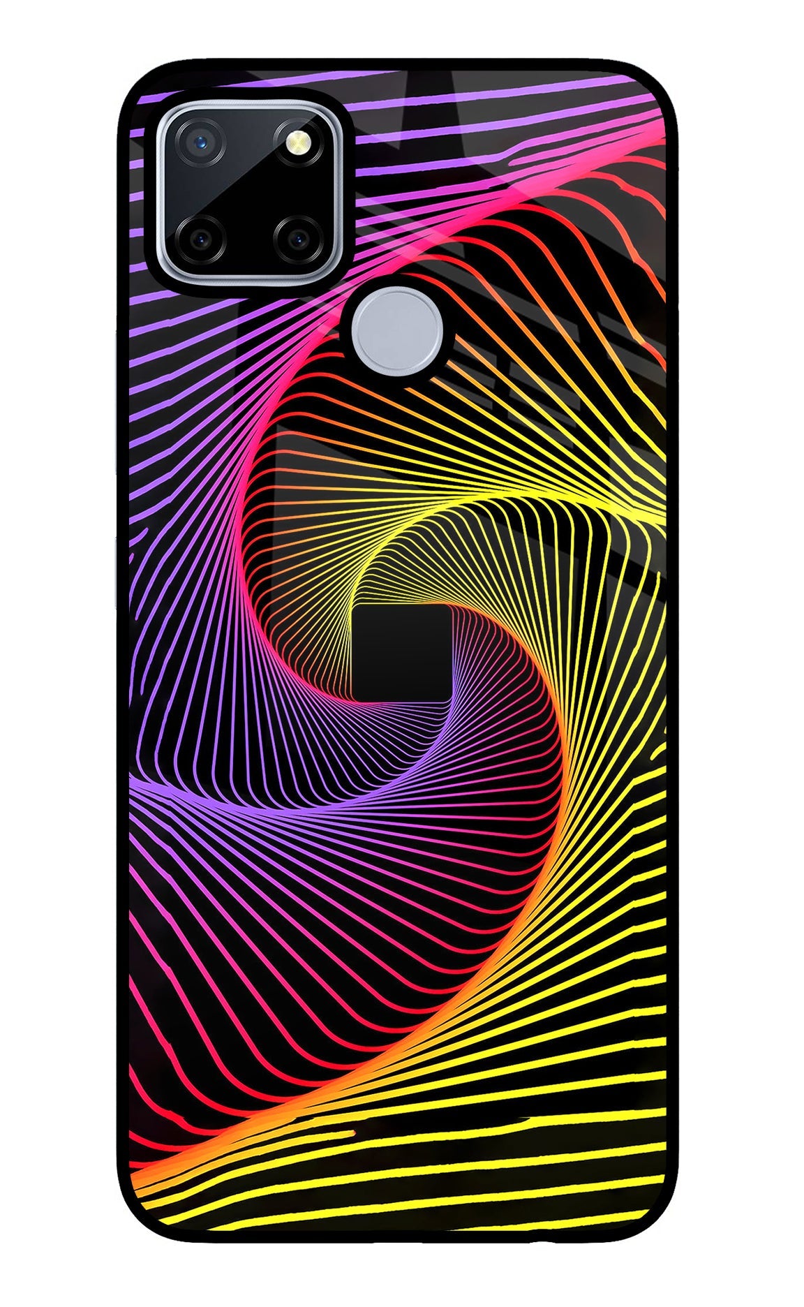 Colorful Strings Realme C12/Narzo 20 Back Cover