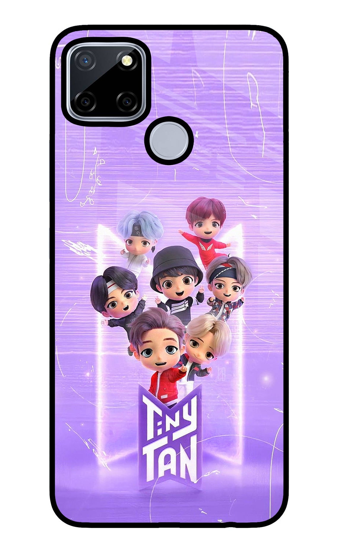 BTS Tiny Tan Realme C12/Narzo 20 Back Cover