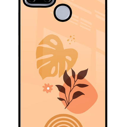 Bohemian Art Realme C12/Narzo 20 Glass Case Back Cover by Casekaro