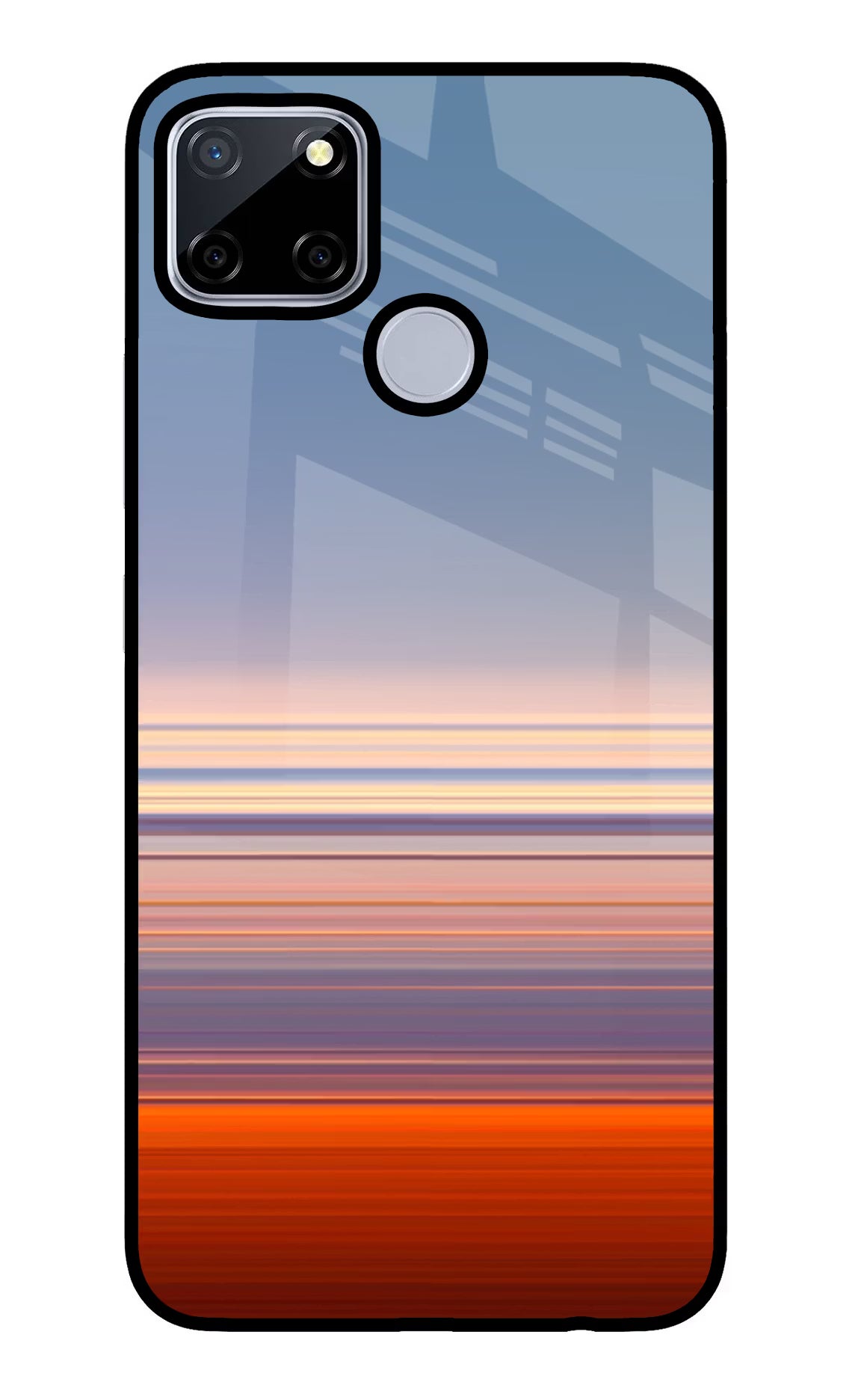 Morning Colors Realme C12/Narzo 20 Glass Case Back Cover by Casekaro