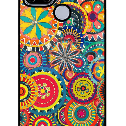 Gol Gol Art Realme C12/Narzo 20 Glass Case Back Cover by Casekaro