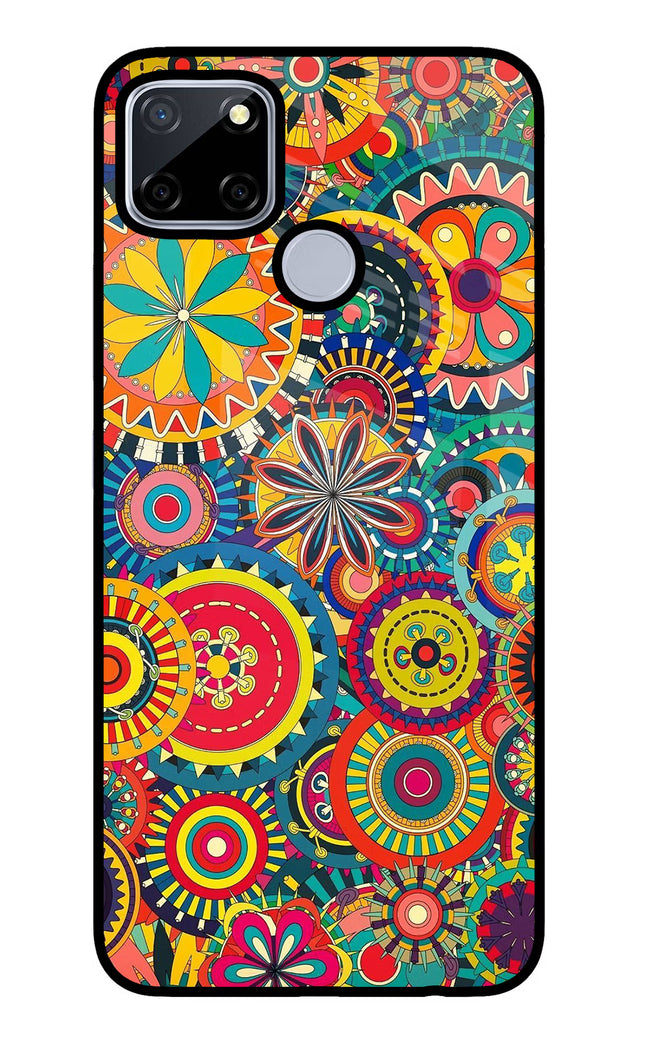 Gol Gol Art Realme C12/Narzo 20 Glass Case Back Cover by Casekaro