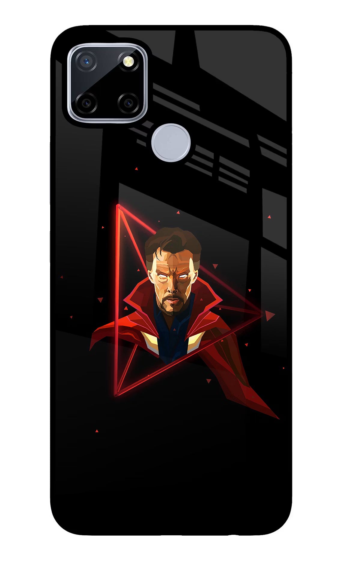 Doctor Ordinary Realme C12/Narzo 20 Glass Case Back Cover by Casekaro