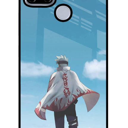 Kakashi Realme C12/Narzo 20 Glass Case Back Cover by Casekaro