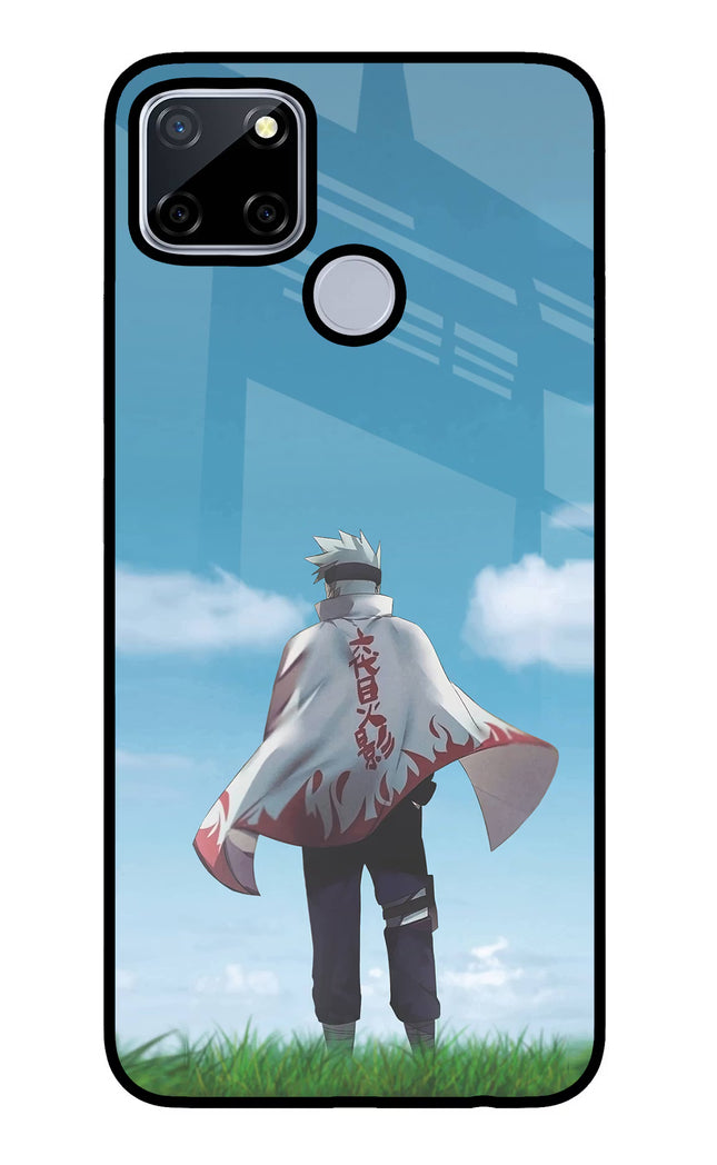 Kakashi Realme C12/Narzo 20 Glass Case Back Cover by Casekaro