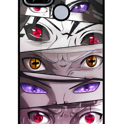 Naruto Anime Realme C12/Narzo 20 Glass Case Back Cover by Casekaro