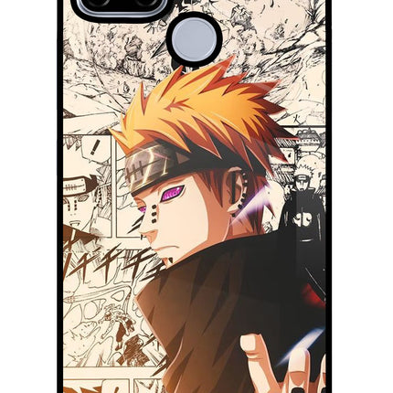Pain Anime Realme C12/Narzo 20 Glass Case Back Cover by Casekaro