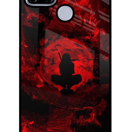Itachi Uchiha Realme C12/Narzo 20 Glass Case Back Cover by Casekaro