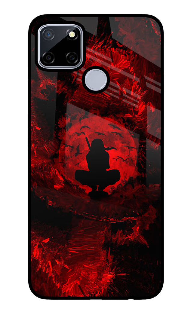 Itachi Uchiha Realme C12/Narzo 20 Glass Case Back Cover by Casekaro
