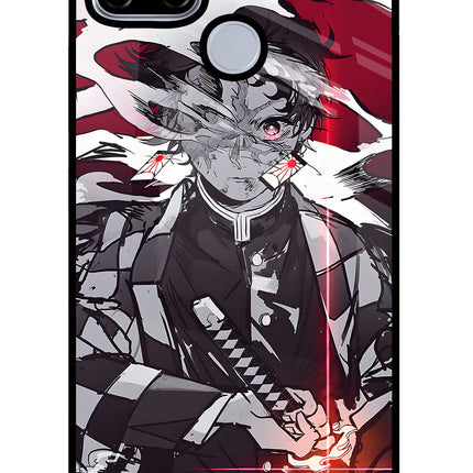 Demon Slayer Realme C12/Narzo 20 Glass Case Back Cover by Casekaro