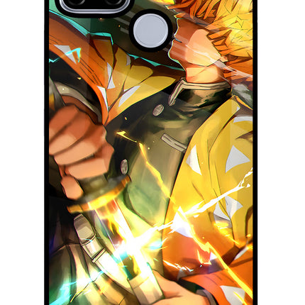 Demon Slayer Realme C12/Narzo 20 Glass Case Back Cover by Casekaro