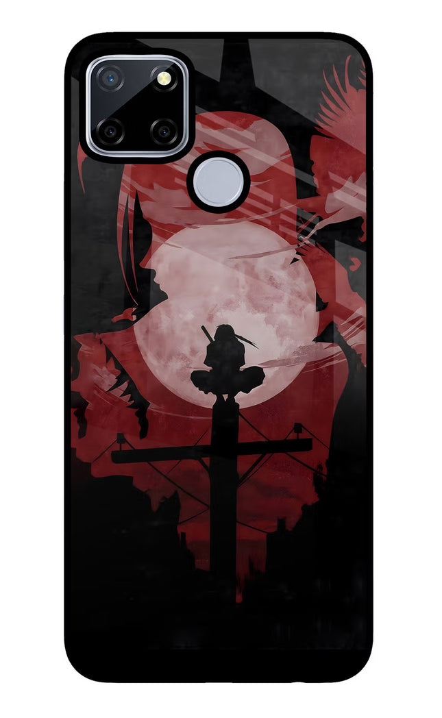 Naruto Anime Realme C12/Narzo 20 Glass Case Back Cover by Casekaro