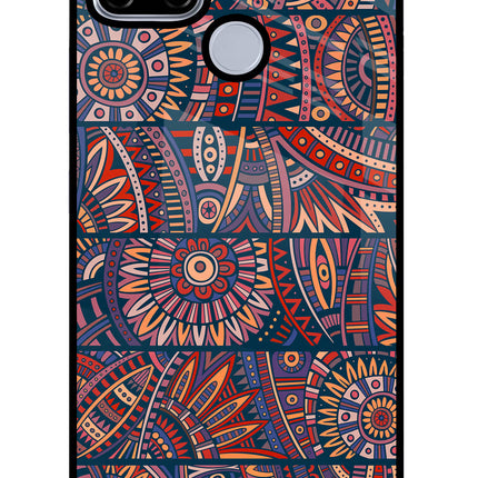 African Culture Design Realme C12/Narzo 20 Glass Case Back Cover by Casekaro