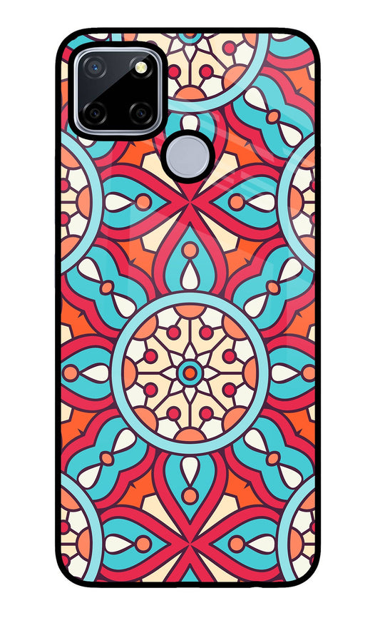 Mandala Geometric Realme C12/Narzo 20 Glass Case