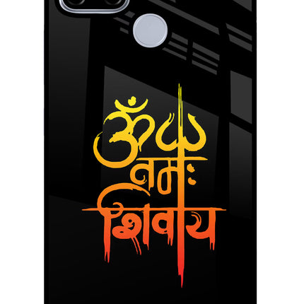 Om Namah Shivay Realme C12/Narzo 20 Glass Case Back Cover by Casekaro