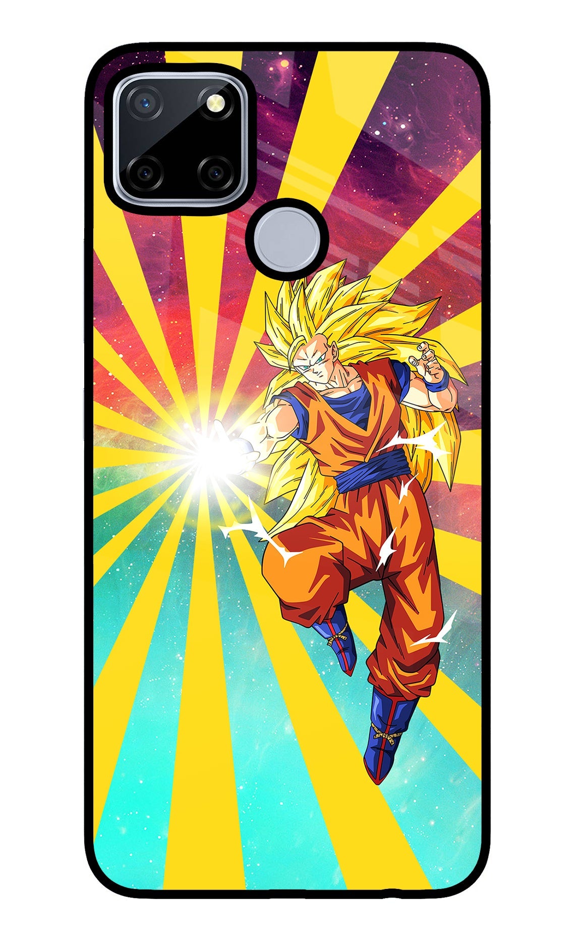 Goku Super Saiyan Realme C12/Narzo 20 Back Cover