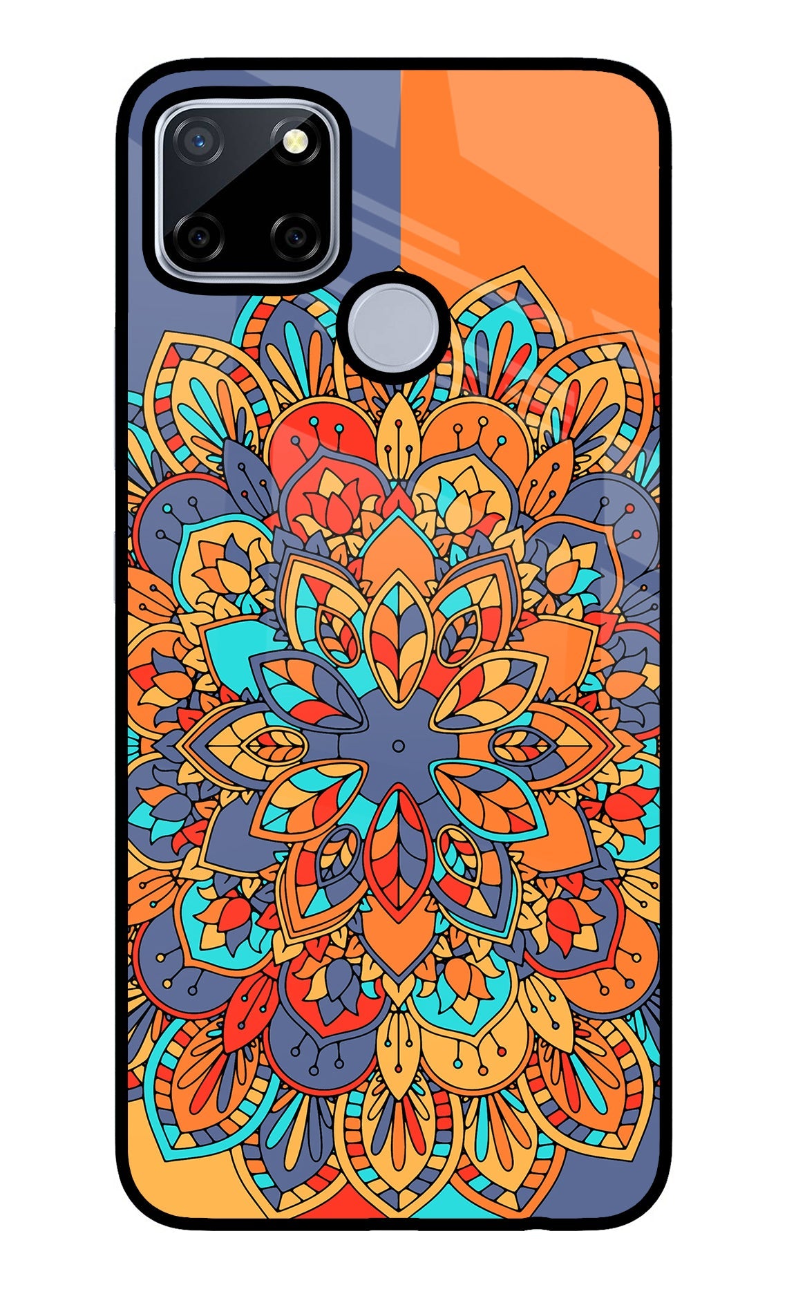 Color Mandala Realme C12/Narzo 20 Back Cover