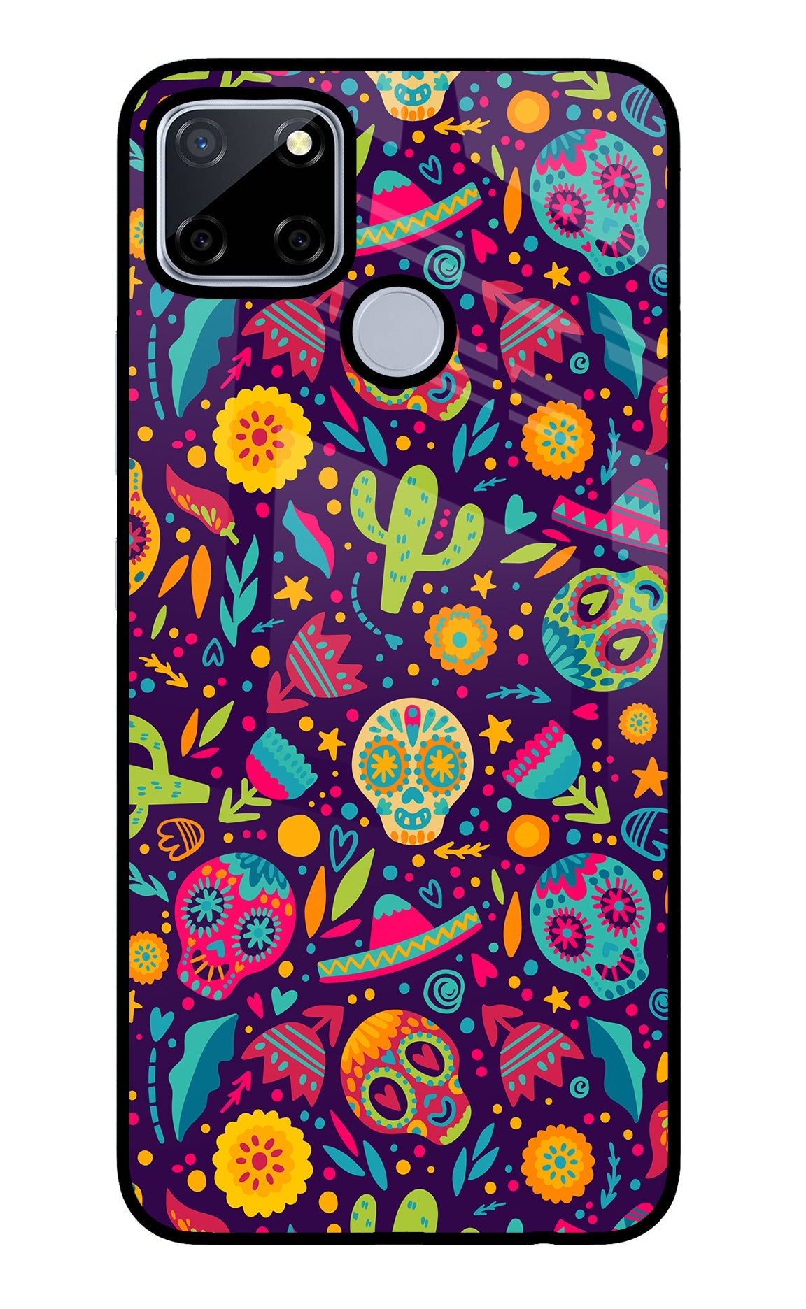 Mexican Design Realme C12/Narzo 20 Back Cover