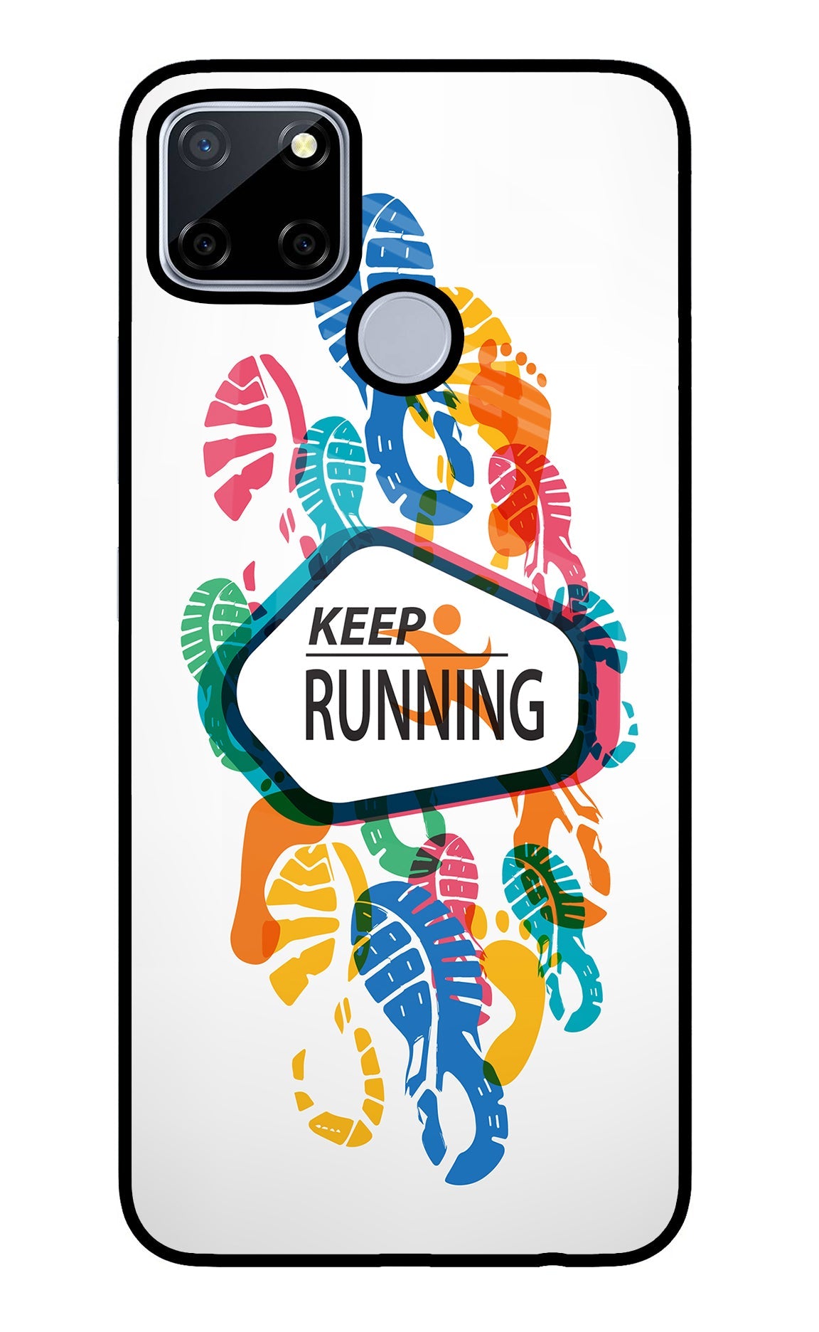 Keep Running Realme C12/Narzo 20 Back Cover