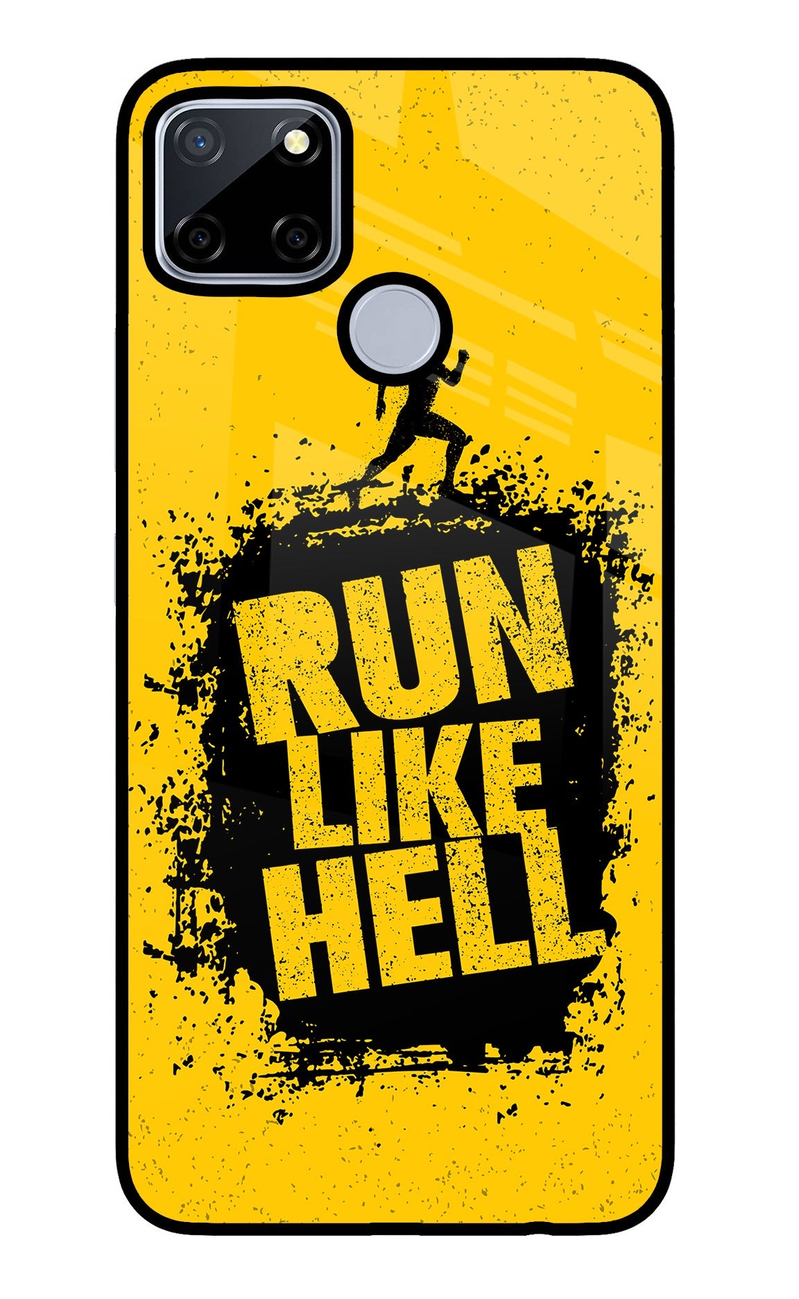 Run Like Hell Realme C12/Narzo 20 Back Cover