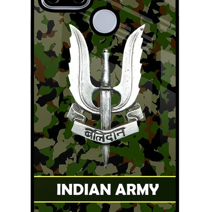 Balidan Indian Logo Realme C12/Narzo 20 Glass Case