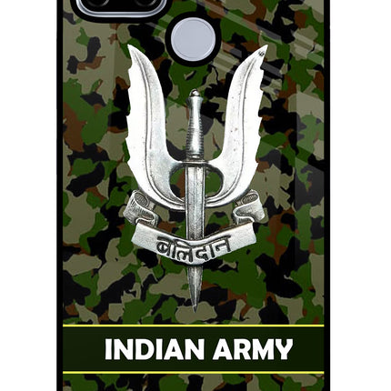 Balidan Indian Logo Realme C12/Narzo 20 Glass Case Back Cover by Casekaro