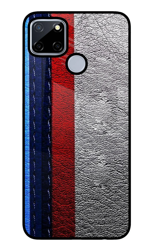BMW Stripes Realme C12/Narzo 20 Glass Case
