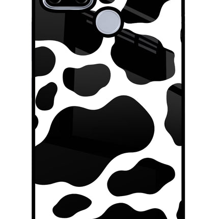 Cow Spots Realme C12/Narzo 20 Glass Case Back Cover by Casekaro