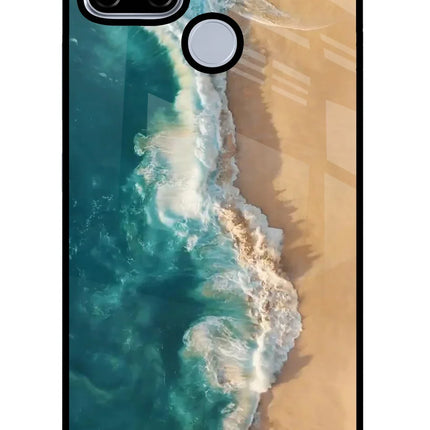 Ocean Beach Realme C12/Narzo 20 Glass Case
