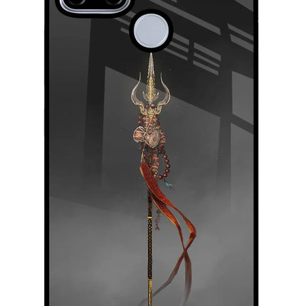 Shiv Trishul Realme C12/Narzo 20 Glass Case