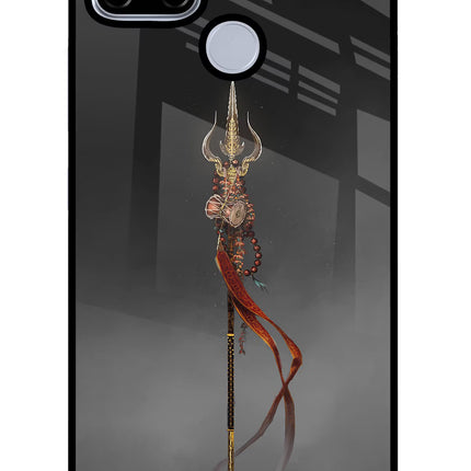 Shiv Trishul Realme C12/Narzo 20 Glass Case Back Cover by Casekaro