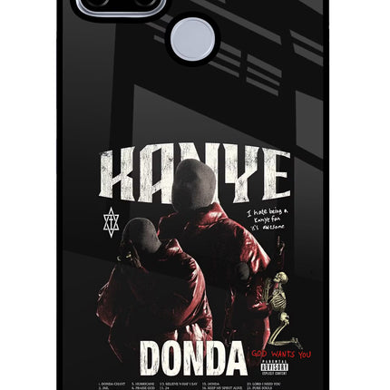 Donda Kanye West Realme C12/Narzo 20 Glass Case Back Cover by Casekaro