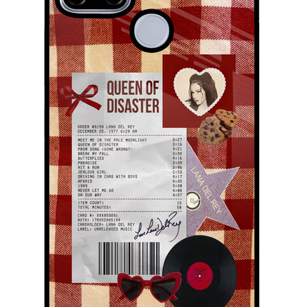 Queen of Disaster Realme C12/Narzo 20 Glass Case
