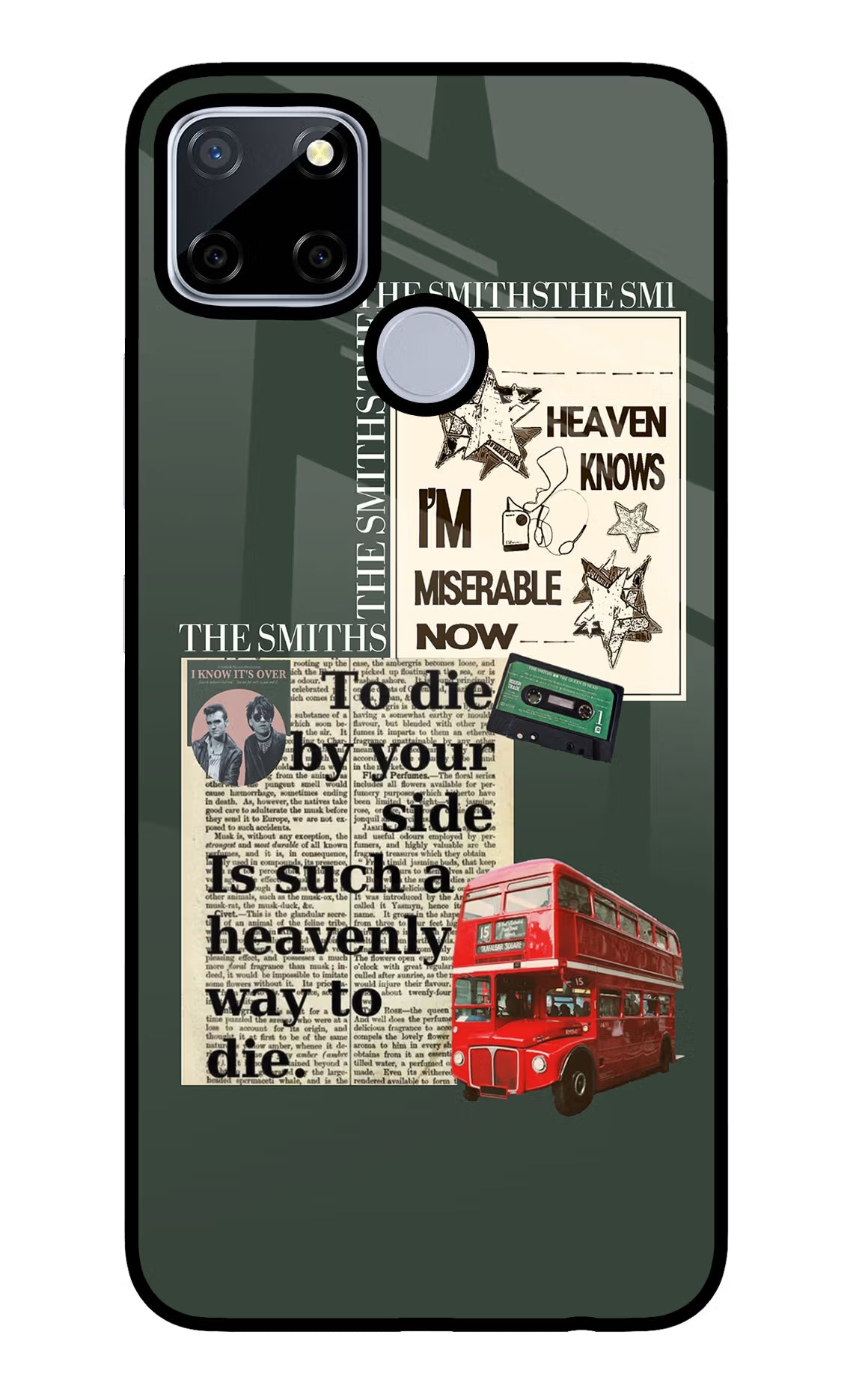 The Smiths Realme C12/Narzo 20 Glass Case Back Cover by Casekaro